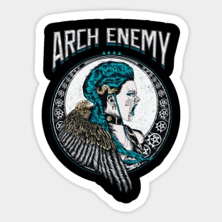 Arch enemy Illustration Sticker